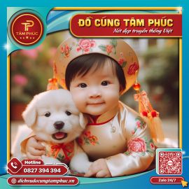 Cúng thôi nôi cho bé gái như thế nào? hướng dẫn cúng từ A - Z