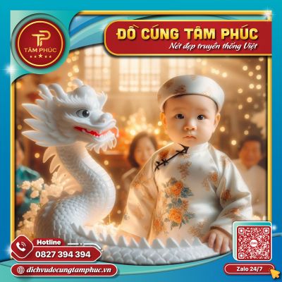 Mâm cúng thôi nôi cho bé trai cần chuẩn bị như thế nào?