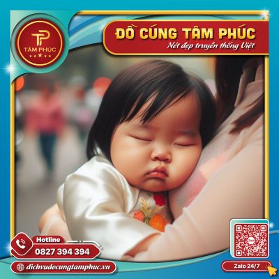 Chuẩn bị mâm cúng đầy năm cho bé gái như thế nào?